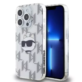   Karl Lagerfeld - IML Luxury (KLHCP15LHKLPCHT) - iPhone 15 Pro - Clear Choupette Head&Monogram