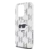 Karl Lagerfeld - IML Luxury (KLHCP15LHKLPCHT) - iPhone 15 Pro - Clear Choupette Head&Monogram