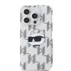 Karl Lagerfeld - IML Luxury (KLHCP15LHKLPCHT) - iPhone 15 Pro - Clear Choupette Head&Monogram
