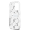 Karl Lagerfeld - IML Luxury (KLHCP15LHKLPCHT) - iPhone 15 Pro - Clear Choupette Head&Monogram