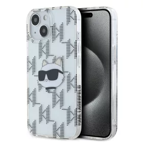   Karl Lagerfeld - IML Luxury (KLHCP15SHKLPCHT) - iPhone 15 - Transparent Choupette Head&Monogram