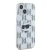 Karl Lagerfeld - IML Luxury (KLHCP15SHKLPCHT) - iPhone 15 - Transparent Choupette Head&Monogram