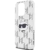 Karl Lagerfeld - IML Luxury (KLHCP15XHKLPCHT) - iPhone 15 Pro Max - Transparent Choupette Head&Monogram