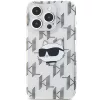 Karl Lagerfeld - IML Luxury (KLHCP15XHKLPCHT) - iPhone 15 Pro Max - Transparent Choupette Head&Monogram