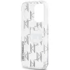 Karl Lagerfeld - IML Luxury (KLHCP15XHKLPCHT) - iPhone 15 Pro Max - Transparent Choupette Head&Monogram