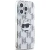 Karl Lagerfeld - IML Luxury (KLHCP15XHKLPCHT) - iPhone 15 Pro Max - Transparent Choupette Head&Monogram
