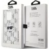 Karl Lagerfeld - IML Luxury (KLHCP15XHKLPCHT) - iPhone 15 Pro Max - Transparent Choupette Head&Monogram