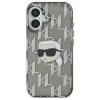 Karl Lagerfeld - IML Luxury Electroplated (KLHCP16SHKLPKHK) - iPhone 16 - Karl Head
