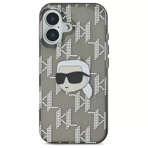 Karl Lagerfeld - IML Luxury Electroplated (KLHCP16SHKLPKHK) - iPhone 16 - Karl Head