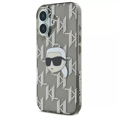 Karl Lagerfeld - IML Luxury Electroplated (KLHCP16SHKLPKHK) - iPhone 16 - Karl Head
