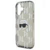 Karl Lagerfeld - IML Luxury Electroplated (KLHCP16SHKLPKHK) - iPhone 16 - Karl Head