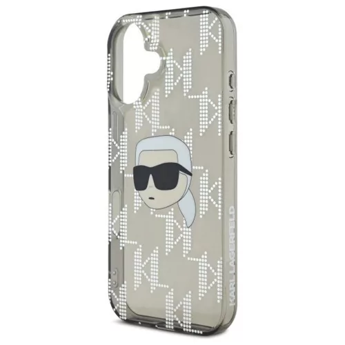 Karl Lagerfeld - IML Luxury Electroplated (KLHCP16SHKLPKHK) - iPhone 16 - Karl Head