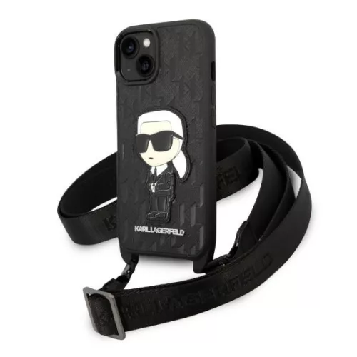 Karl Lagerfeld - Hardcase Monogram (KLHCP14MSTKMK) - iPhone 14 Plus - Ikonik Patch