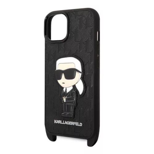 Karl Lagerfeld - Hardcase Monogram (KLHCP14MSTKMK) - iPhone 14 Plus - Ikonik Patch