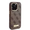Guess - Keménytok 4G Logós Feliratos MagSafe (GUHMP16LU4GPRB) - iPhone 16 Pro - Kék