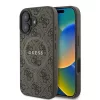 Guess - 4G Gyűrű Klasszikus Logó MagSafe (GUHMP16SG4GFRW) - iPhone 16 - Barna