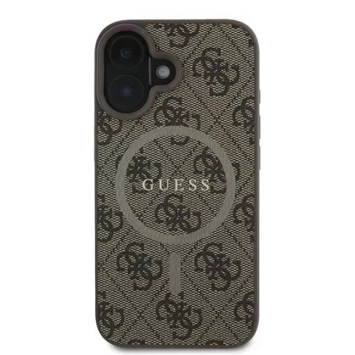 Guess - 4G Gyűrű Klasszikus Logó MagSafe (GUHMP16SG4GFRW) - iPhone 16 - Barna