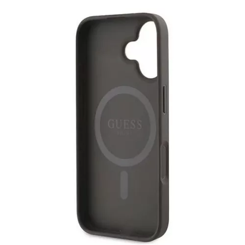 Guess - 4G Gyűrű Klasszikus Logó MagSafe (GUHMP16SG4GFRW) - iPhone 16 - Barna