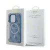 Guess - 4G Gyűrű Klasszikus Logó MagSafe (GUHMP16LG4GFRB) - iPhone 16 Pro - Kék