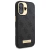 Guess - Keménytok 4G Logós Feliratos MagSafe (GUHMP16SU4GPRK) - iPhone 16 - Fekete