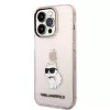 Karl Lagerfeld - Hardcase (KLHCP14LHNCHTCP) - iPhone 14 Pro - Pink Ikonik Choupette