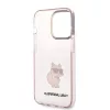 Karl Lagerfeld - Hardcase (KLHCP14LHNCHTCP) - iPhone 14 Pro - Pink Ikonik Choupette