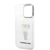 Karl Lagerfeld - Hardcase Transparent (KLHCP14LHNIKTCT) - iPhone 14 Pro - Ikonik Karl Lagerfeld