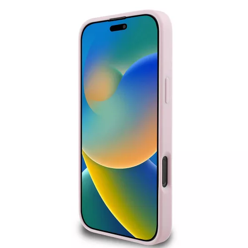 Guess - Arany Gyűrű MagSafe (GUHMP16LPGHSMMP) - iPhone 16 Pro - Rózsaszín