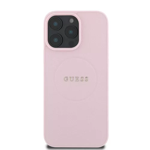 Guess - Arany Gyűrű MagSafe (GUHMP16LPGHSMMP) - iPhone 16 Pro - Rózsaszín