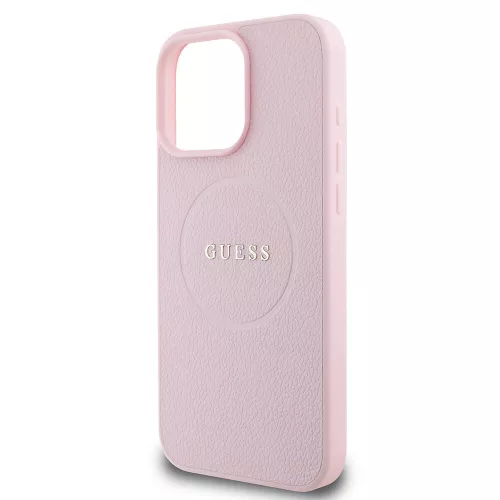 Guess - Arany Gyűrű MagSafe (GUHMP16LPGHSMMP) - iPhone 16 Pro - Rózsaszín