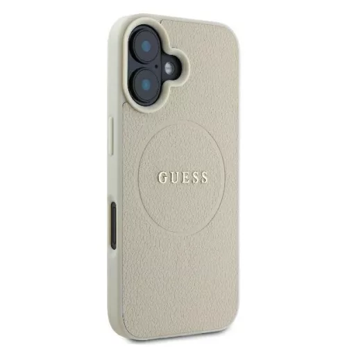 Guess - Arany Gyűrű MagSafe (GUHMP16SPGHSMME) - iPhone 16 - Bézs