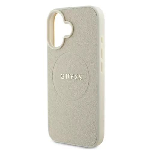 Guess - Arany Gyűrű MagSafe (GUHMP16SPGHSMME) - iPhone 16 - Bézs
