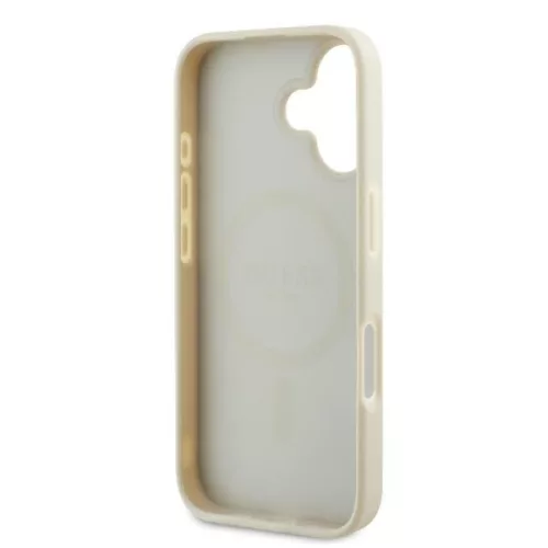 Guess - Arany Gyűrű MagSafe (GUHMP16SPGHSMME) - iPhone 16 - Bézs