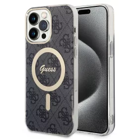   Guess - IML 4G MagSafe (GUHMP15LH4STK) - iPhone 15 Pro - Fekete