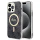 Guess - IML 4G MagSafe (GUHMP15LH4STK) - iPhone 15 Pro - Fekete