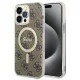 Guess - IML 4G MagSafe (GUHMP15LH4STW) - iPhone 15 Pro - Barna