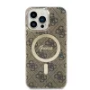 Guess - IML 4G MagSafe (GUHMP15LH4STW) - iPhone 15 Pro - Barna