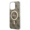 Guess - IML 4G MagSafe (GUHMP15LH4STW) - iPhone 15 Pro - Barna