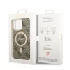 Guess - IML 4G MagSafe (GUHMP15LH4STW) - iPhone 15 Pro - Barna