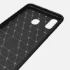 Techsuit - Carbon szilikon tok - Samsung Galaxy A40 - Fekete