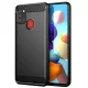 Techsuit - Carbon szilikon tok - Samsung Galaxy A21s - Fekete