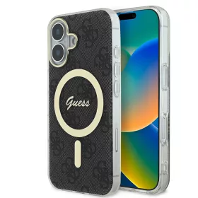 Guess - IML 4G MagSafe (GUHMP16SH4STK) - iPhone 16 - Fekete