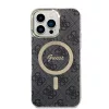 Guess - IML 4G MagSafe (GUHMP16SH4STK) - iPhone 16 - Fekete