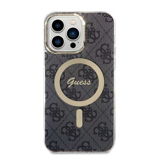 Guess - IML 4G MagSafe (GUHMP16SH4STK) - iPhone 16 - Fekete