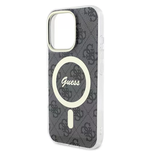 Guess - IML 4G MagSafe (GUHMP16LH4STK) - iPhone 16 Pro - Fekete