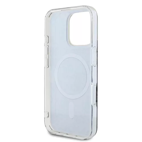 Guess - IML 4G MagSafe (GUHMP16LH4STK) - iPhone 16 Pro - Fekete