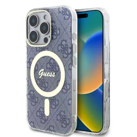   Guess - IML 4G MagSafe (GUHMP16LH4STB) - iPhone 16 Pro - Kék