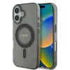 Guess - IML Strasszos MagSafe (GUHMP16SPFTDTEK) - iPhone 16 - Fekete