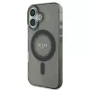 Guess - IML Strasszos MagSafe (GUHMP16SPFTDTEK) - iPhone 16 - Fekete