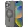 Guess - IML Strasszos MagSafe (GUHMP16LPFTDTEK) - iPhone 16 Pro - Fekete
